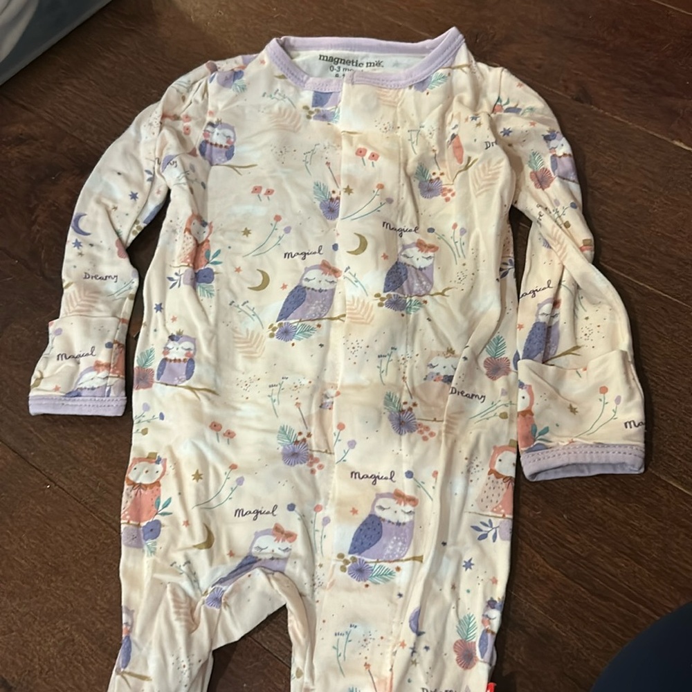 Magnetic Me footsie pajamas